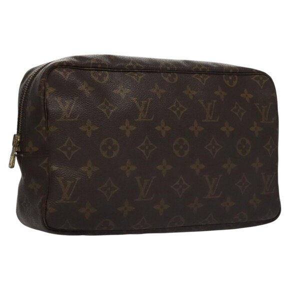LOUIS VUITTON Monogram Trousse Toilette 28 Clutch Bag M47522 LV Auth am7574 - Picture 2 of 16